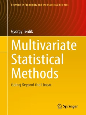 cover image of Multivariate Statistical Methods